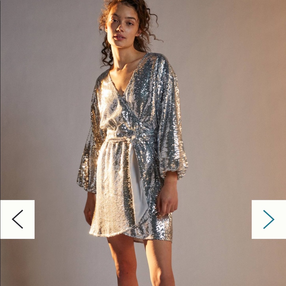 Lisabette Sequined Mini Dress